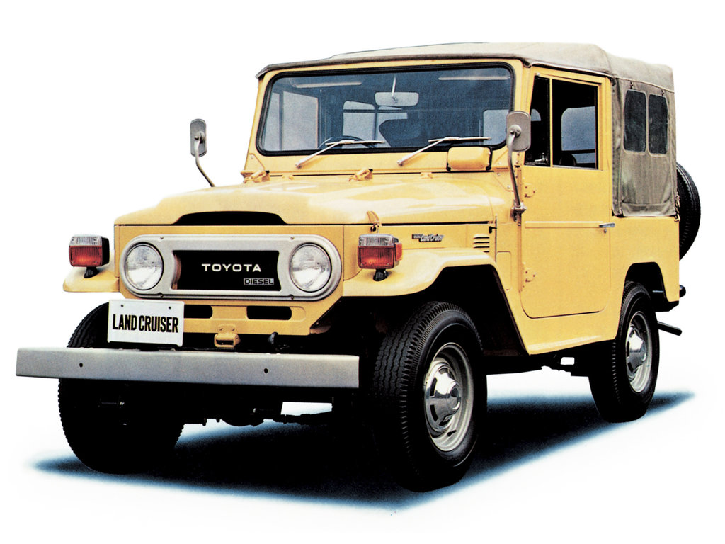 Toyota Land Cruiser (FJ40, FJ43, BJ41, BJ44) 5 поколение, открытый кузов (01.1960 - 10.1984)